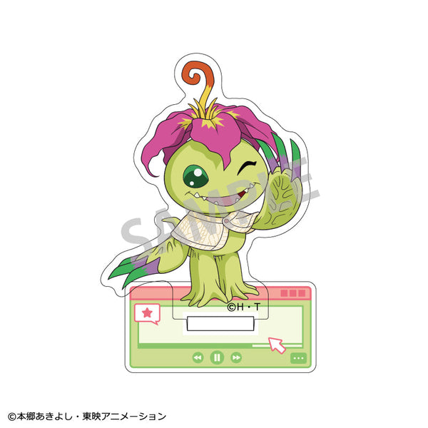 『デジモンアドベンチャー』ミニアクリルスタンド_パルモン/リンクコーデ