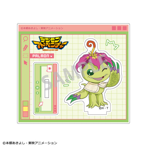 『デジモンアドベンチャー』ミニアクリルスタンド_パルモン/リンクコーデ