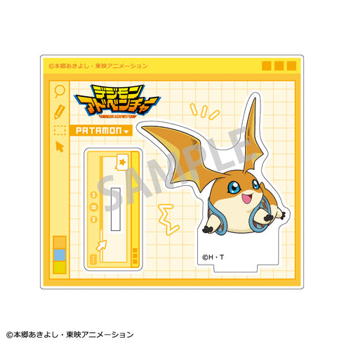 『デジモンアドベンチャー』ミニアクリルスタンド_ パタモン/ リンクコーデ