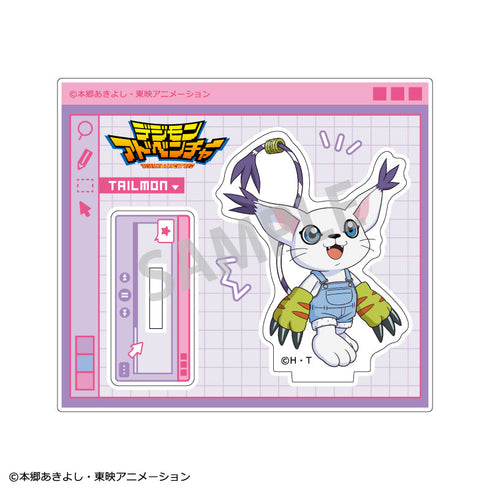 『デジモンアドベンチャー』ミニアクリルスタンド_ テイルモン/リンクコーデ