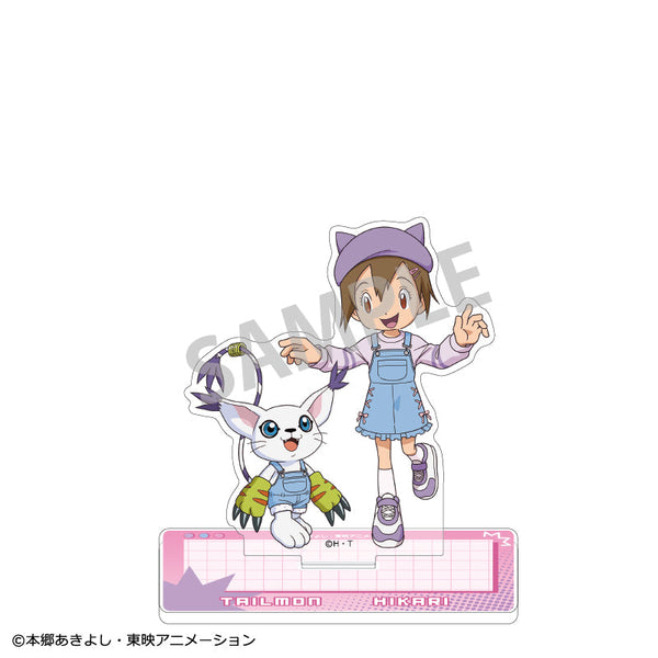 『デジモンアドベンチャー』アクリルスタンド_ 八神ヒカリ&テイルモン/リンクコーデ