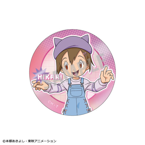 『デジモンアドベンチャー』トレーディングメタリック缶バッジvol.1/リンクコーデ【BOX】