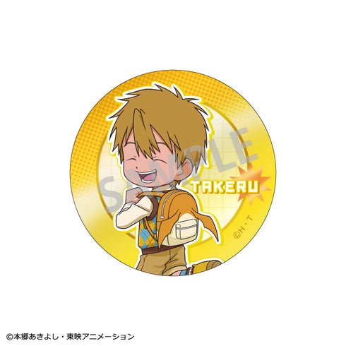 『デジモンアドベンチャー』トレーディングメタリック缶バッジvol.2/リンクコーデ【BOX】