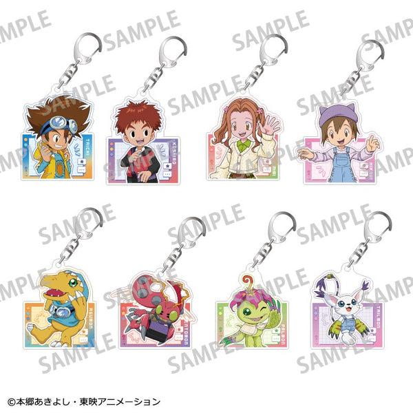 『デジモンアドベンチャー』トレーディングアクリルキーホルダーvol.1/リンクコーデ【BOX】