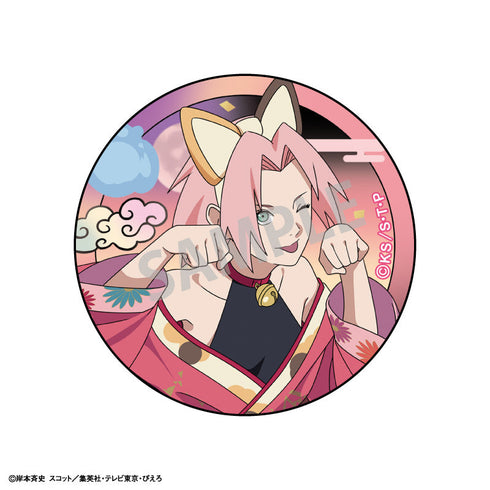 『NARUTO-ナルト- 疾風伝』トレーディング和紙風缶バッジ/妖怪アレンジ衣装【BOX】