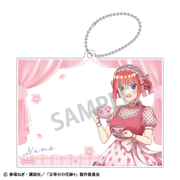 『五等分の花嫁』フォトフレームアクリルキーホルダー_中野二乃/桜アフタヌーンティー