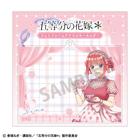 『五等分の花嫁』フォトフレームアクリルキーホルダー_中野二乃/桜アフタヌーンティー