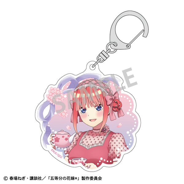 『五等分の花嫁』アクリルキーホルダー_中野二乃/桜アフタヌーンティー