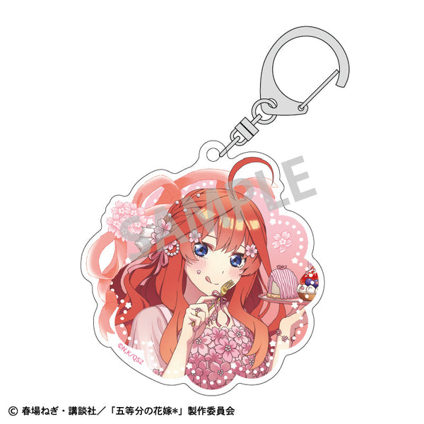 『五等分の花嫁』アクリルキーホルダー_中野五月/桜アフタヌーンティー
