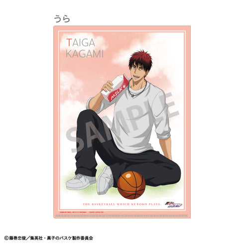 『黒子のバスケ』A4シングルクリアファイル_黒子テツヤ&火神大我/パックジュース【202505再販】