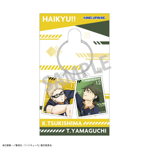 『ハイキュー!!』ワイヤー2パーツアクリルキーホルダー/月島 蛍_山口 忠