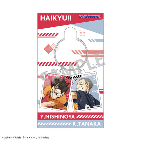『ハイキュー!!』ワイヤー2パーツアクリルキーホルダー/西谷 夕_田中 龍之介