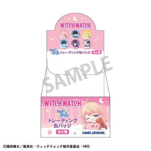 『ウィッチウォッチ』トレーディング缶バッジ_ねむネーム【BOX】