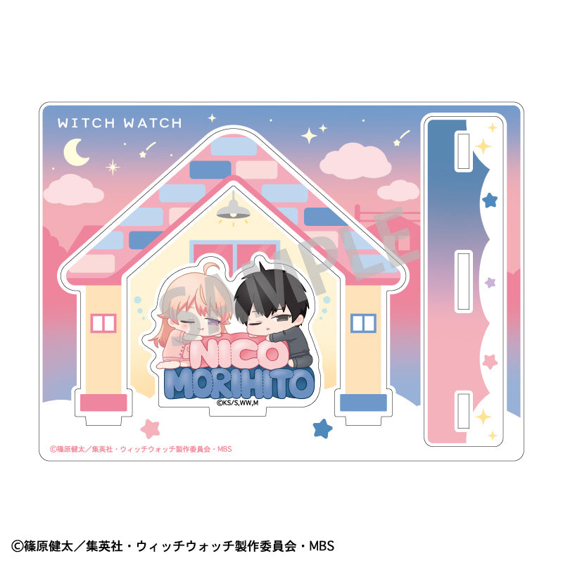 ウィッチウォッチ　WITCH WATCH ニコ ネム 守人 アクリルスタンド ウィッチウォッチ』アクリルスタンド_若月ニコ&乙木守仁/ねむネーム