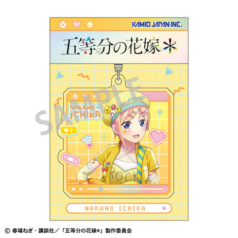 『五等分の花嫁*』アクリルキーホルダー_中野一花/配信者なりきり