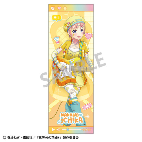 『五等分の花嫁*』ロングスクエア缶バッジ_中野一花/配信者なりきり