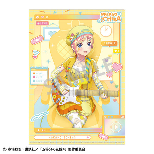 『五等分の花嫁*』A4シングルクリアファイル_中野一花/配信者なりきり