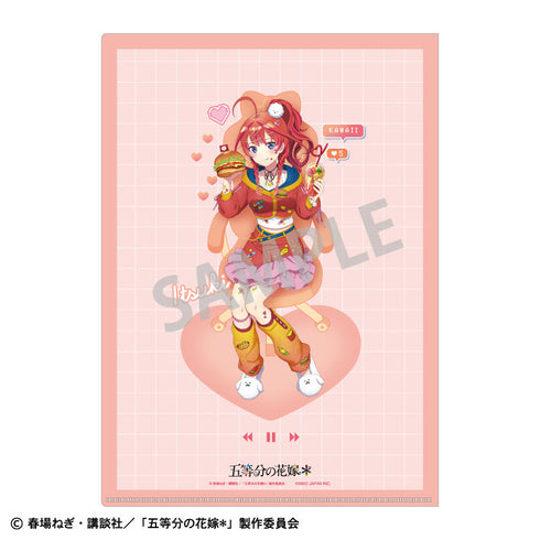 『五等分の花嫁*』A4シングルクリアファイル_中野五月/配信者なりきり
