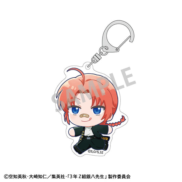 『3年Z組銀八先生』アクリルキーホルダー_神威/登校風景描き起こし