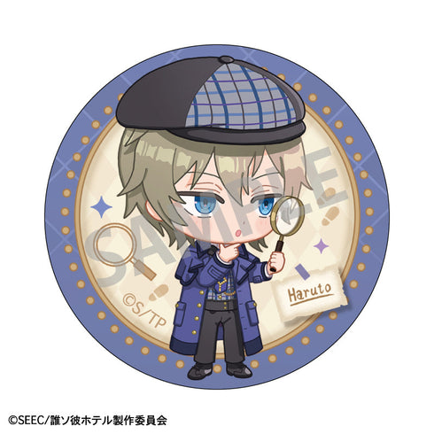 『誰ソ彼ホテル』トレーディング缶バッジ/探偵 描き起こし【BOX】