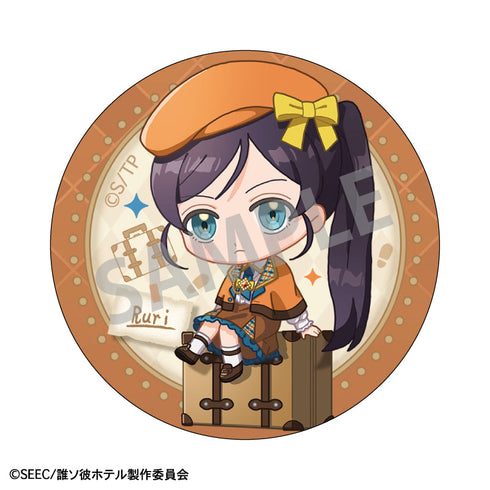 『誰ソ彼ホテル』トレーディング缶バッジ/探偵 描き起こし【BOX】