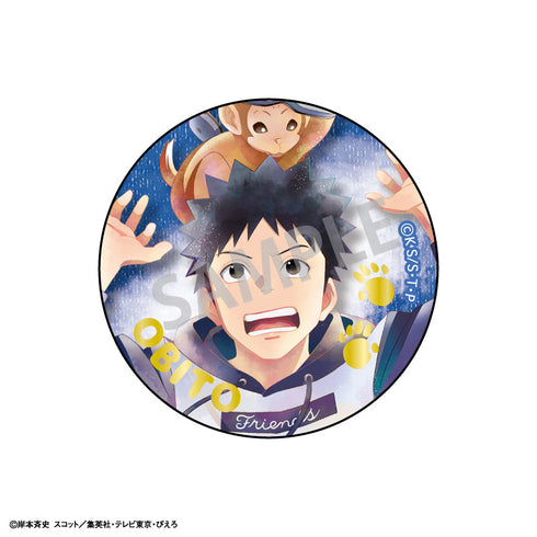 『NARUTO-ナルト‐疾風伝』トレーディング箔押し缶バッジ/少年期×アニマル/カミアニTOUCH【BOX】