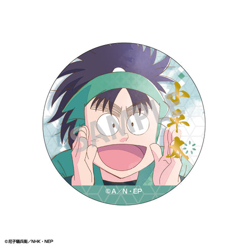 『忍たま乱太郎』トレーディング箔押し缶バッジ/カミアニTOUCH2【BOX】