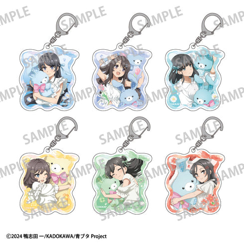 『青春ブタ野郎はサンタクロースの夢を見ない』トレーディングアクリルキーホルダー_うさぬいだっこ【BOX】