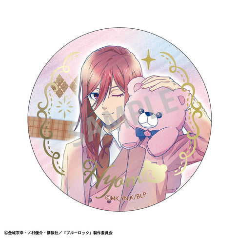 『ブルーロック』トレーディング箔押し缶バッジ/テディベア/カミアニTOUCH【BOX】