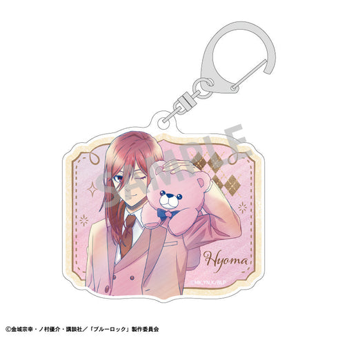 『ブルーロック』アクリルキーホルダー_千切 豹馬/テディベア/カミアニTOUCH