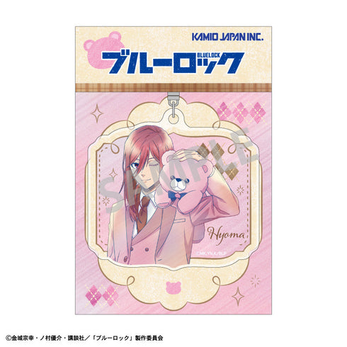 『ブルーロック』アクリルキーホルダー_千切 豹馬/テディベア/カミアニTOUCH