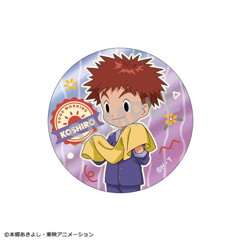 『デジモンアドベンチャー』トレーディングメタリック缶バッジvol.1/寝起き【BOX】
