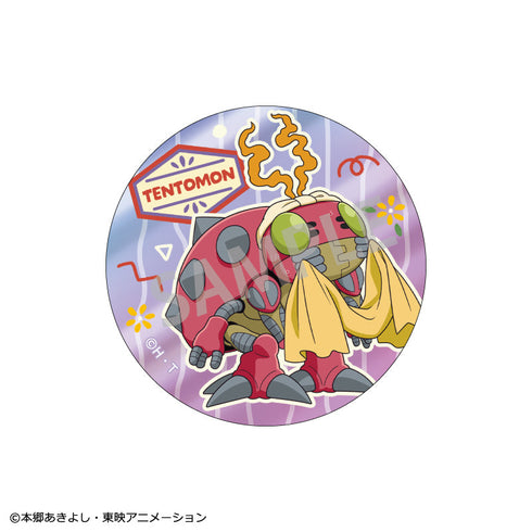 『デジモンアドベンチャー』トレーディングメタリック缶バッジvol.1/寝起き【BOX】
