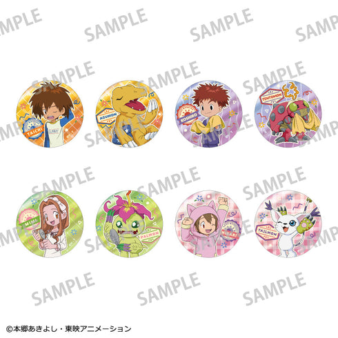 『デジモンアドベンチャー』トレーディングメタリック缶バッジvol.1/寝起き【BOX】