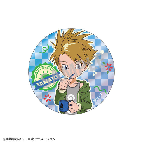 『デジモンアドベンチャー』トレーディングメタリック缶バッジvol.2/寝起き【BOX】