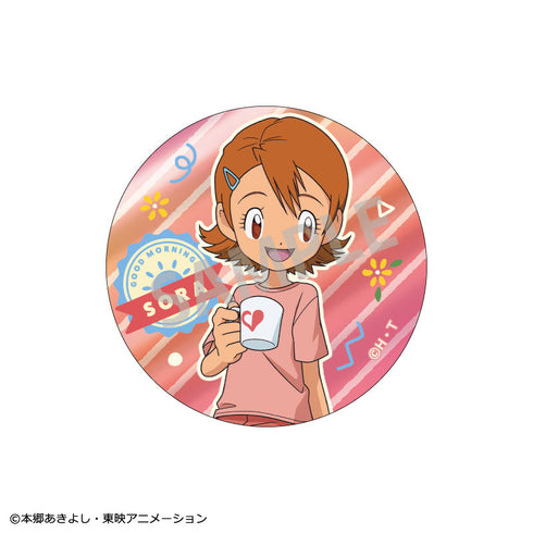 『デジモンアドベンチャー』トレーディングメタリック缶バッジvol.2/寝起き【BOX】