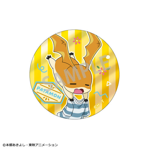 『デジモンアドベンチャー』トレーディングメタリック缶バッジvol.2/寝起き【BOX】
