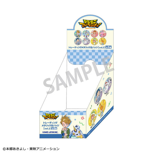『デジモンアドベンチャー』トレーディングメタリック缶バッジvol.2/寝起き【BOX】