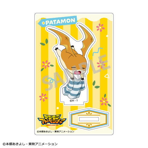 『デジモンアドベンチャー』ミニアクリルスタンド_ パタモン/ 寝起き