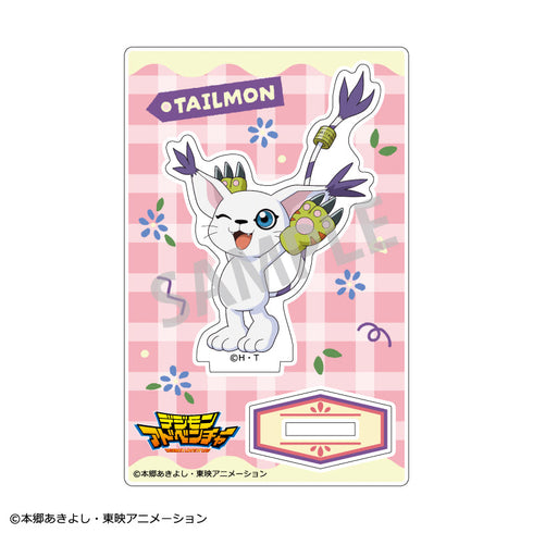『デジモンアドベンチャー』ミニアクリルスタンド_ テイルモン/寝起き
