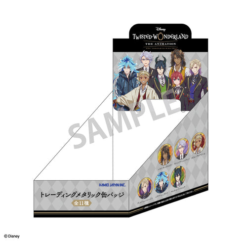 『ディズニー ツイステッドワンダーランド ザ ーション』【BOX】トレーディングメタリック缶バッジ【202610再販】