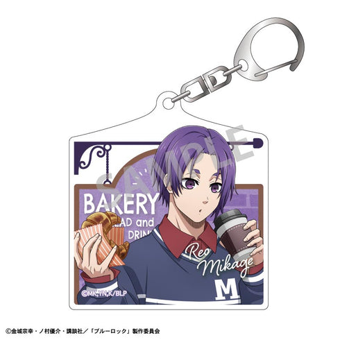 《蓝锁》【套装】收藏级亚克力钥匙扣/现烤面包和外带饮品