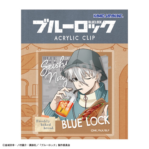 『ブルーロック』アクリルクリップ 凪 誠士郎/焼きたてパンとテイクアウトドリンク