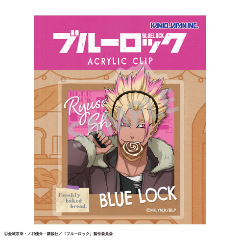 『ブルーロック』アクリルクリップ 士道 龍聖/焼きたてパンとテイクアウトドリンク