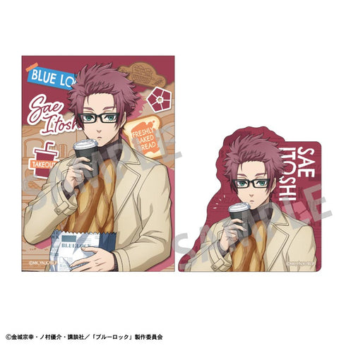 『ブルーロック』ステッカーセット 糸師 冴/焼きたてパンとテイクアウトドリンク