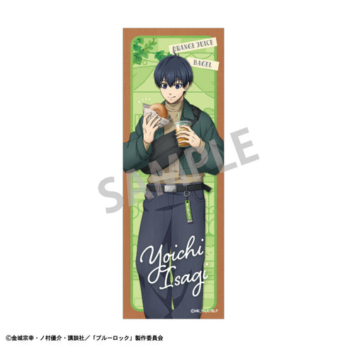 《藍鎖》長方形方形徽章 潔 世一/現烤麵包與外帶飲品