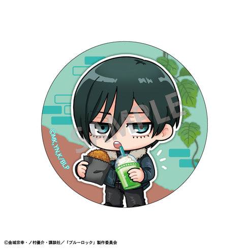 《藍鎖》【BOX】收藏罐裝徽章/現烤麵包與外帶飲品 全新繪製