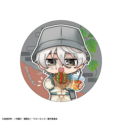 《藍鎖》【BOX】收藏罐裝徽章/現烤麵包與外帶飲品 全新繪製