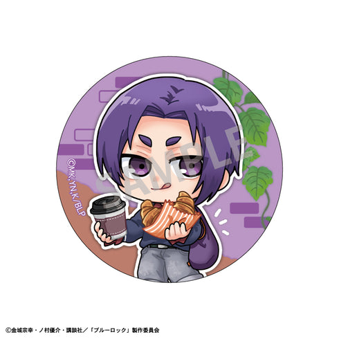 《藍鎖》【BOX】收藏罐裝徽章/現烤麵包與外帶飲品 全新繪製