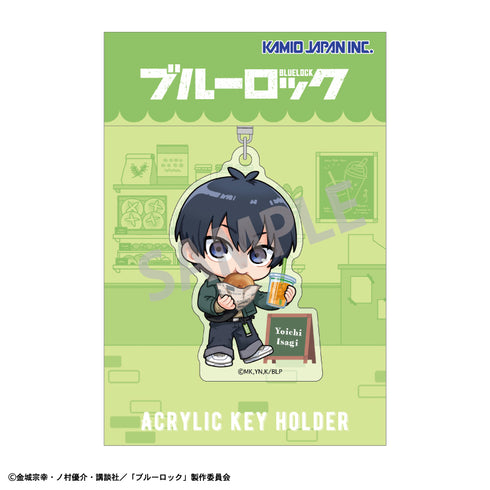 『ブルーロック』アクリルキーホルダー 潔 世一/焼きたてパンとテイクアウトドリンク 描き起こし